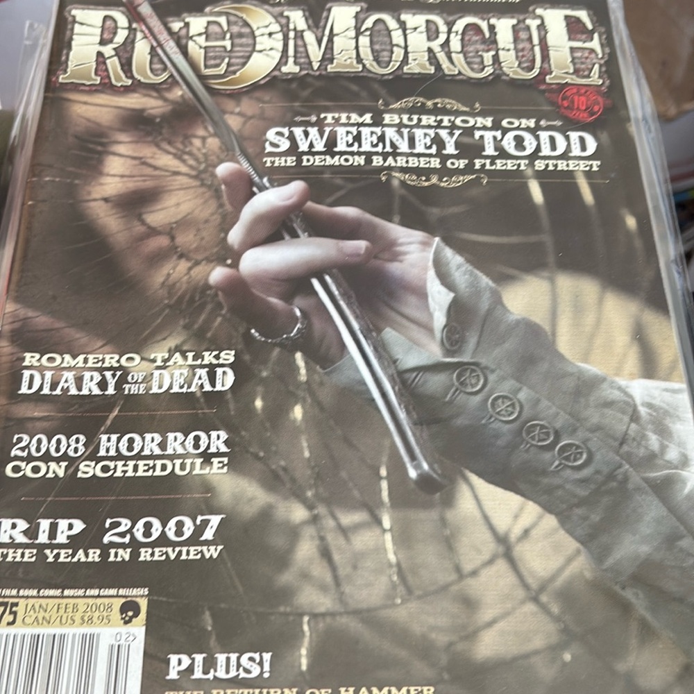 RUE MORGUE MAGAZINE -#75